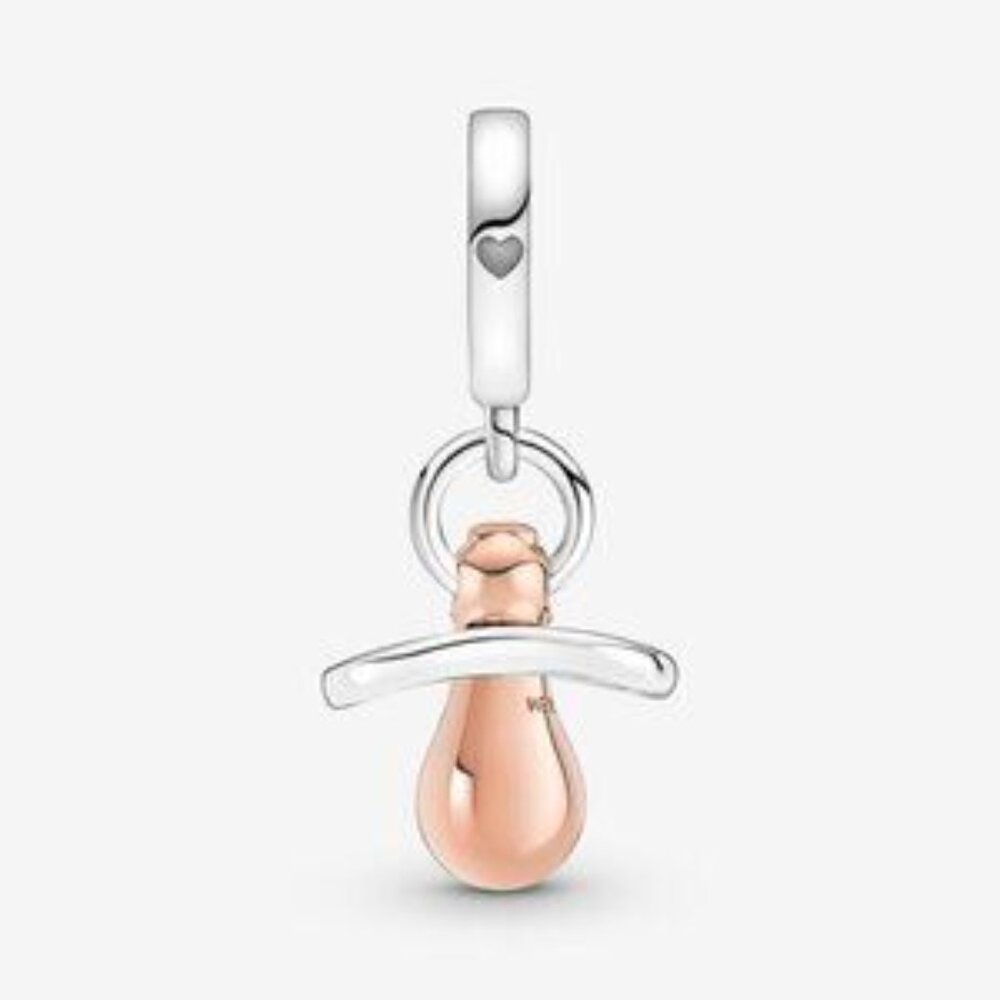 Authentic Pandora Baby Pacifier Dangle Charm - Picture 2 of 5